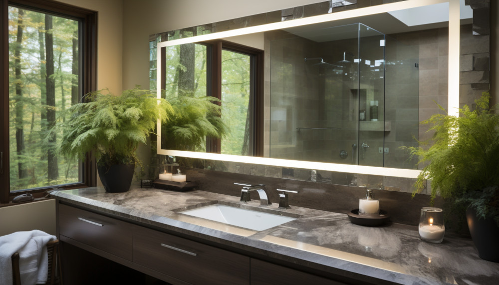 Some tips for installing a bathroom mirror
